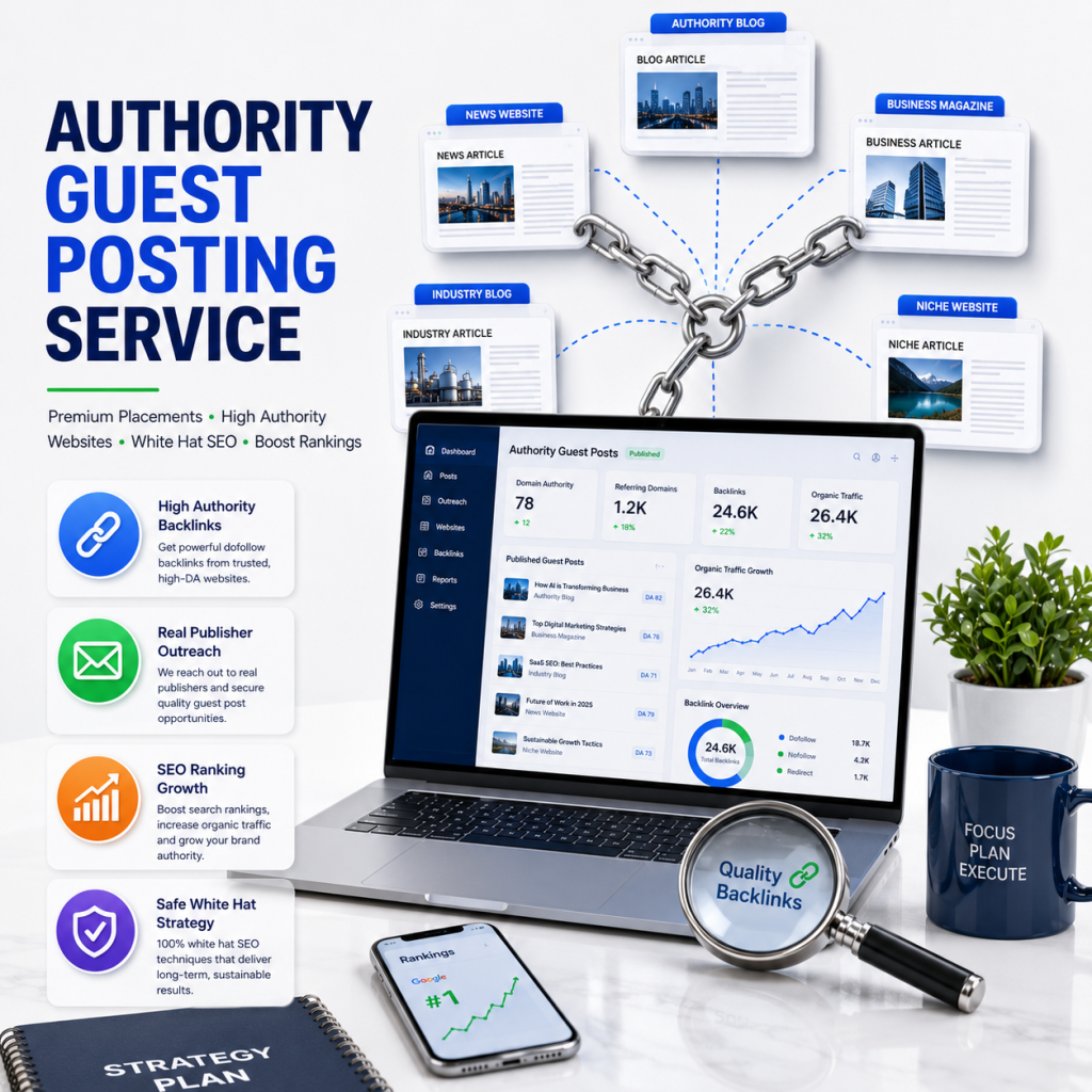 Premium Authority Guest Posting Service — 2026 Guide