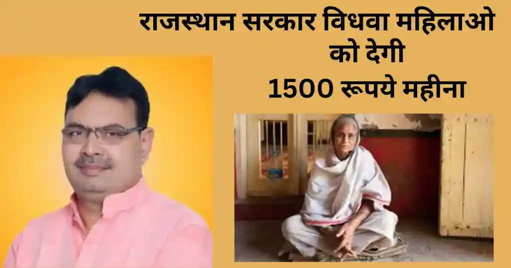 vidhwa pension yojana rajasthan